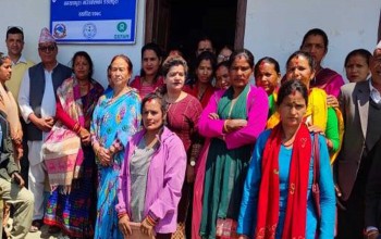 डडेल्धुराको गन्यापधुरामा महिला नेतृत्व मञ्चको कार्यालय स्थापना 
